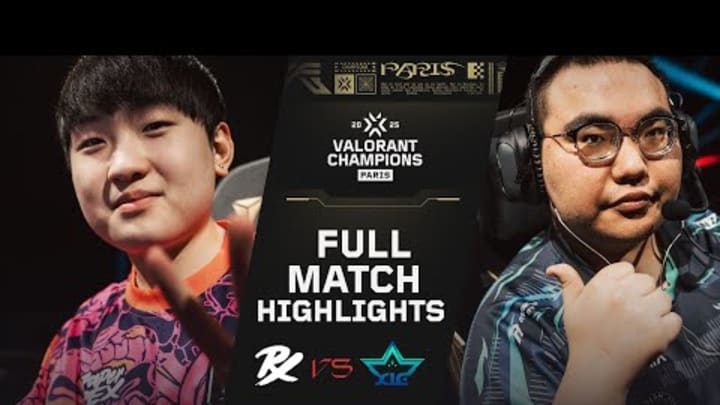 PRX vs. XLG | MATCH HIGHLIGHTS | VALORANT Champions Paris 2025 - Group Stage