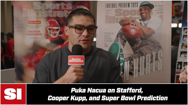 Puka Nacua Is Rooting for Jalen Hurts and the Eagles Puka Nacua Is Rooting for Jalen Hurts and the Eagles