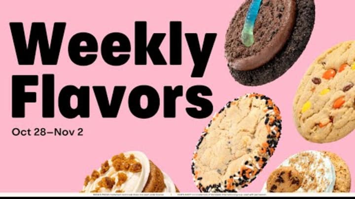 Pumpkin Cake, Halloween Cake Batter Blondie, & More! | Crumbl