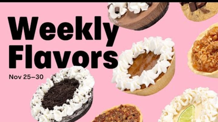Pumpkin Pie, Key Lime Pie, & More! | Crumbl
