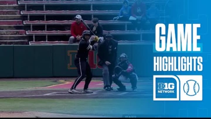 Purdue at Maryland | HIGHLIGHTS | Big Ten Baseball | 03/15/2026