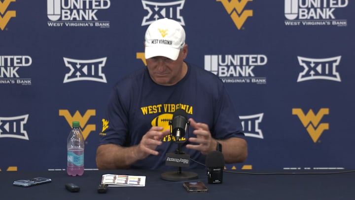 Rich Rodriguez Fall camp day 2