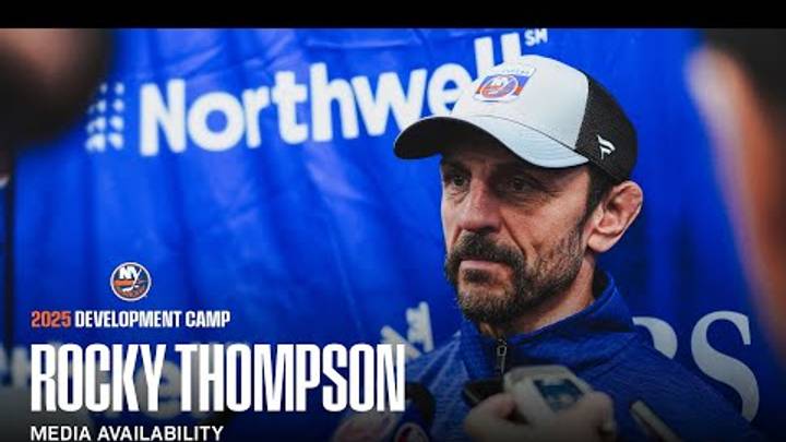 Rocky Thompson Breaks Down Islanders Prospect | Bridgeport Coach at 2025 Development Camp