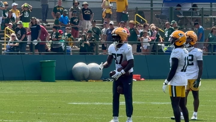 Romeo Doubs’ Incredible Ball-Catching Feat at Packers Training Camp Romeo Doubs’ Incredible Ball-Catching Feat at Packers Training Camp
