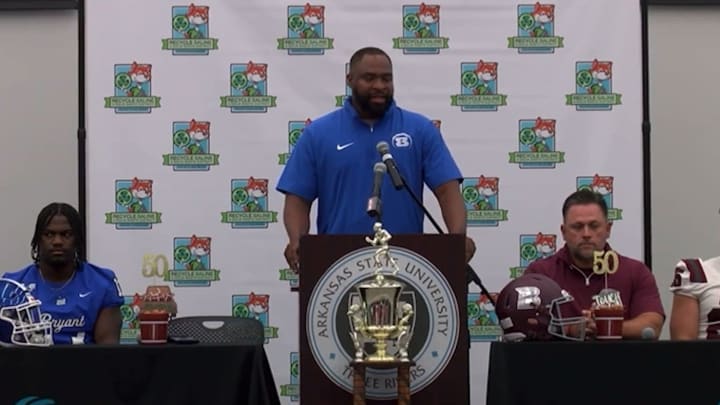 Salt Bowl 2024: Benton and Bryant players, coaches talk meaning of Arkansas rivalry game