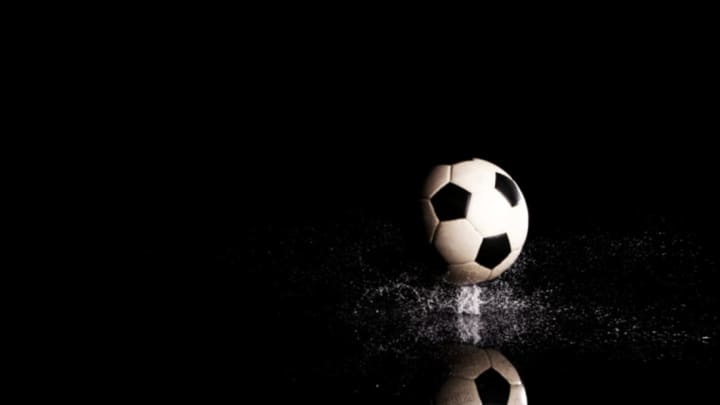 Sports | Soccer Star | Black, White | 1 Inch