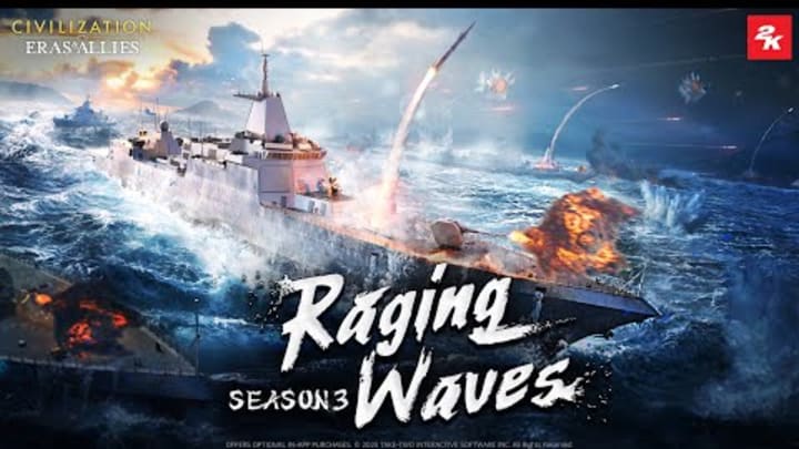 SEASON 3 Raging Waves Trailer | Civilization: Eras & Allies