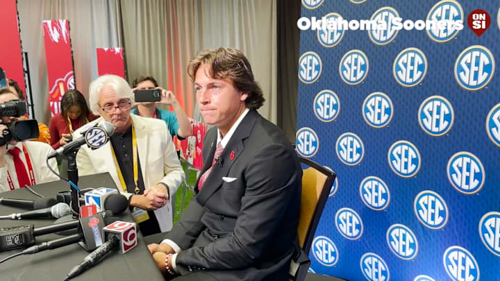 SEC Media Day - John Mateer Breakout