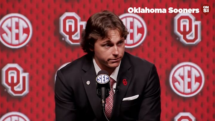 SEC Media Days - Oklahoma Sooners QB John Mateer