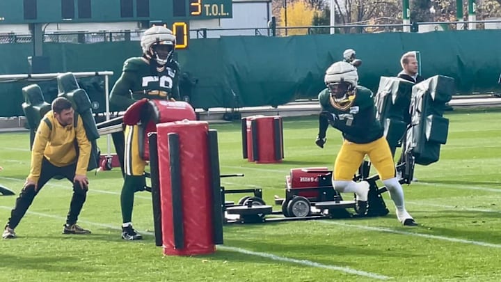 Sights and Sounds from Green Bay Packers Practice on Nov. 13
