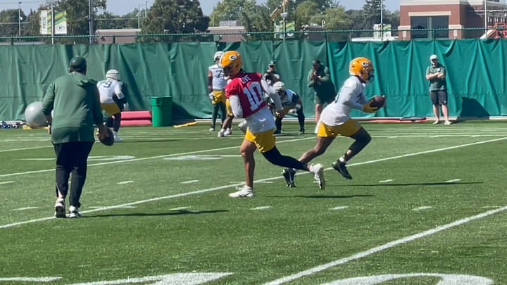 Sights And Sounds from Packers Practice as Jordan Love Returns