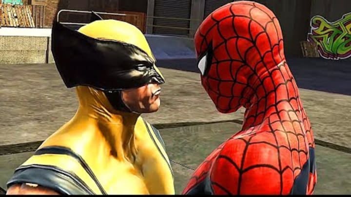 Spider-Man Vs Wolverine Boss Fight Scene - Spider-Man Web Of Shadows