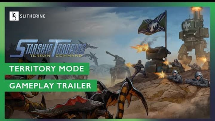 Starship Troopers: Terran Command - Territory Mode | Gameplay trailer