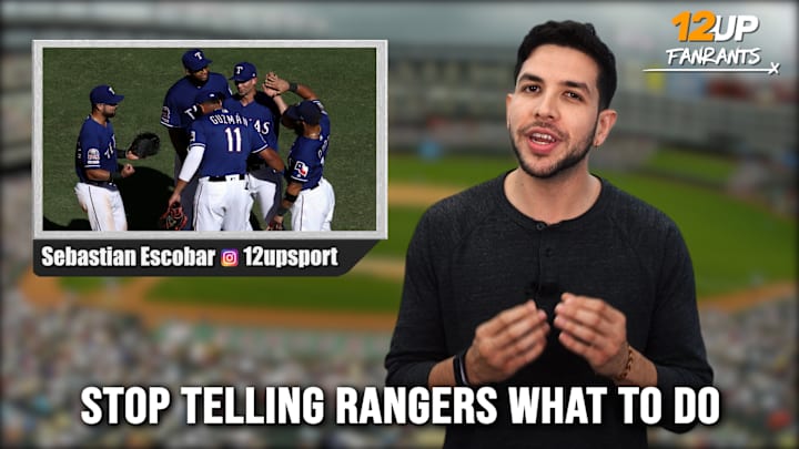 Stop Lecturing Mike Minor and Rangers 