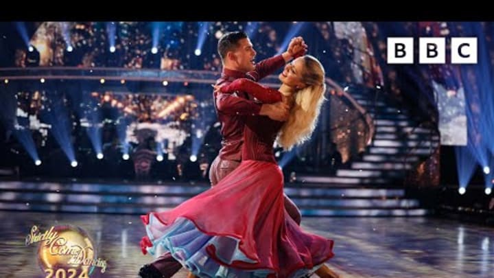 Tasha Ghouri and Aljaz Skorjanec Waltz to A Natural Woman by Aretha Franklin ✨ BBC Strictly 2024