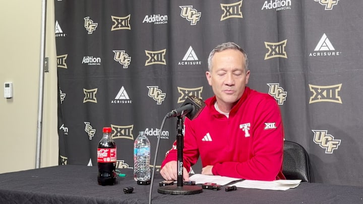 Texas Tech coach Grant McCasland Provides Insight on Red Raiders' Loss To UCF Texas Tech coach Grant McCasland Provides Insight on Red Raiders' Loss To UCF