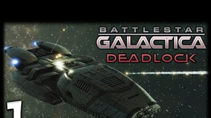 THE FIRST CYLON WAR! Battlestar Galactica Deadlock Gameplay #1