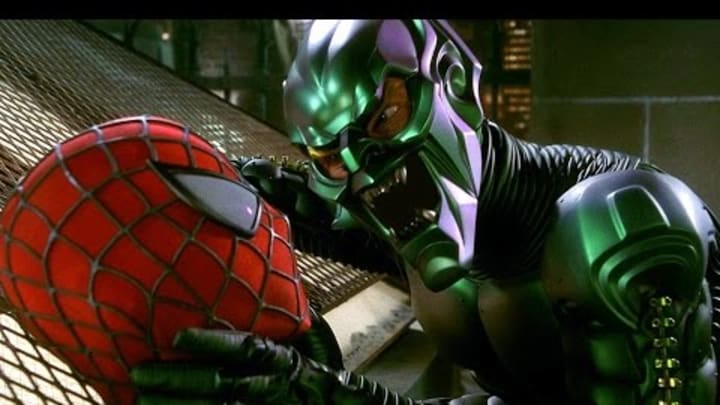 The Green Goblin Proposal - Rooftop Scene - Spider-Man (2002) Movie CLIP HD