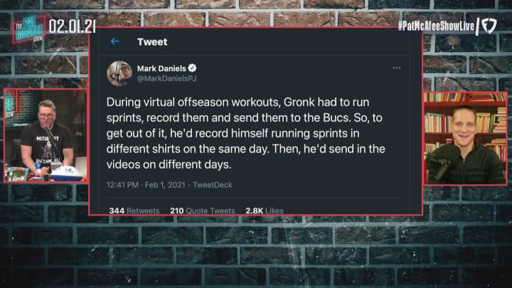 The Pat McAfee Show: Rob Gronkowski Lied To Become A Buccaneer The Pat McAfee Show: Rob Gronkowski Lied To Become A Buccaneer