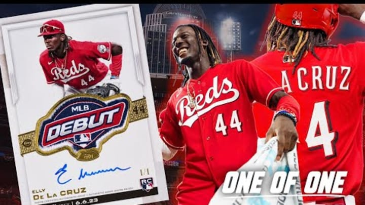 Elly De La Cruz: The Allure of his Topps MLB Debut Patch