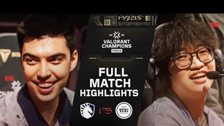 TL vs. EDG | MATCH HIGHLIGHTS | VALORANT Champions Paris 2025 - Group Stage