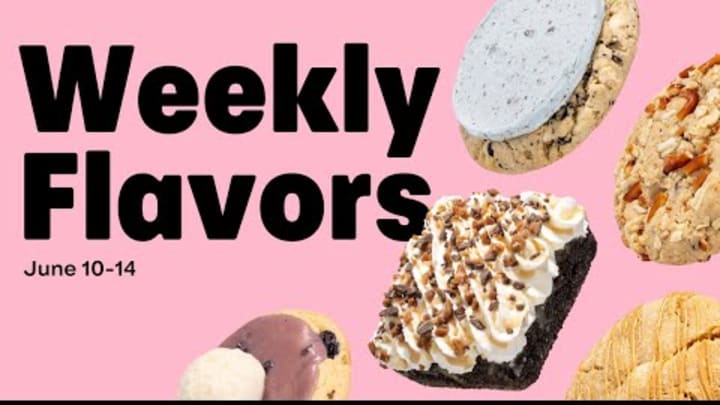 Toffee Cake, Blueberry Pancake, & More! | Crumbl