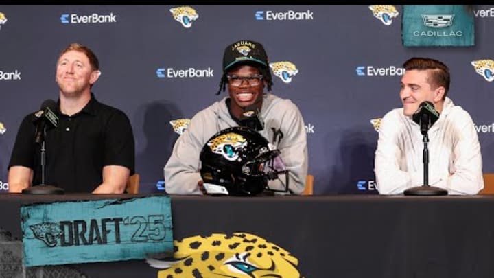 Travis Hunter Introductory Press Conference | 2025 NFL Draft | Jacksonville Jaguars