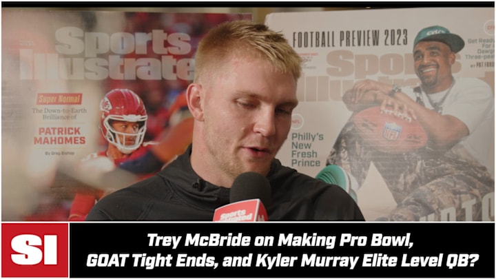Trey McBride: 'Kyler Murray is capable of a MVP season.' Trey McBride: 'Kyler Murray is capable of a MVP season.'