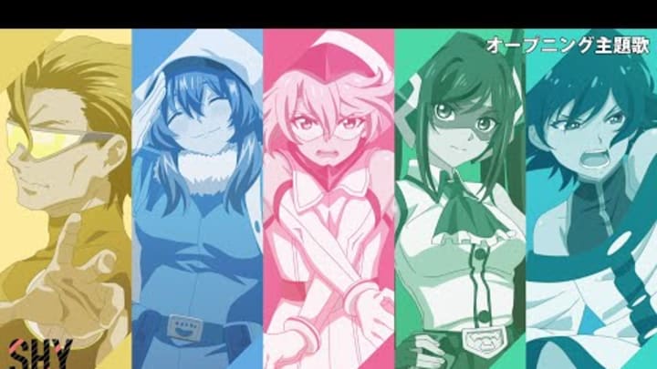 TVアニメ『SHY』OPムービー｜OP主題歌「Shiny Girl」MindaRyn