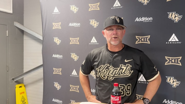 UCF Baseball Coach Rich Wallace Unpacks Loss To Jacksonville
