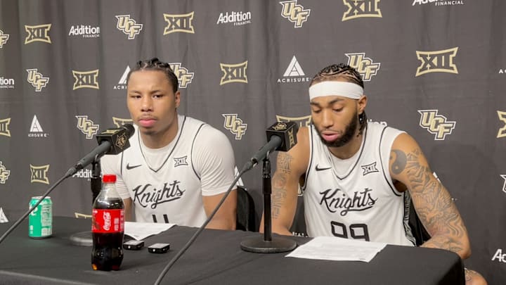 UCF Basketball Postgame Presser vs. Mercer: Forwards Jamichael Stillwell and Jordan Burks UCF Basketball Postgame Presser vs. Mercer: Forwards Jamichael Stillwell and Jordan Burks