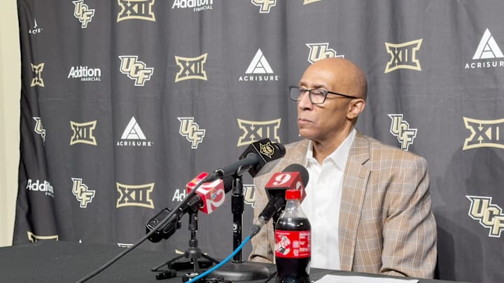 UCF coach Johnny Dawkins Postgame vs. Baylor UCF coach Johnny Dawkins Postgame vs. Baylor