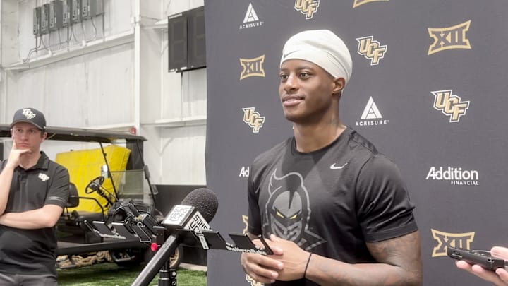 UCF defensive back Jayden Williams Post-Practice 4/2