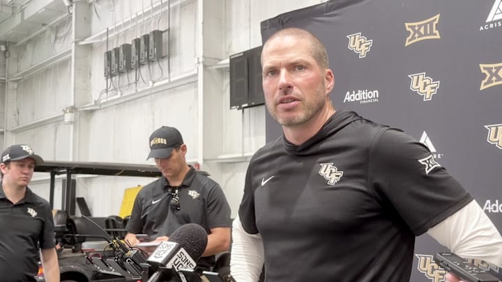UCF defensive coordinator Alex Grinch Post-Practice 4/2