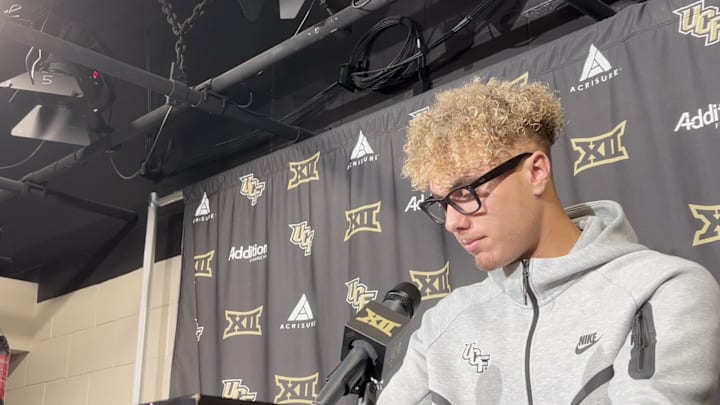 UCF Football Postgame Presser vs. Oklahoma State: Tayven Jackson, Quarterback UCF Football Postgame Presser vs. Oklahoma State: Tayven Jackson, Quarterback