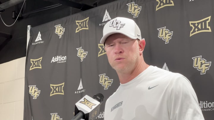 UCF Football Postgame vs. West Virginia: Scott Frost, Head Coach UCF Football Postgame vs. West Virginia: Scott Frost, Head Coach