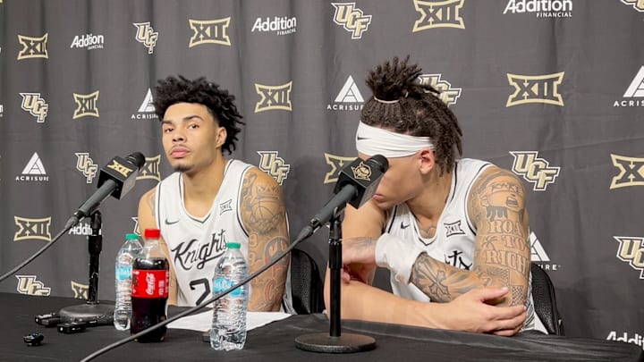 UCF Guards Chris Johnson and Riley Kugel Postgame vs. Vanderbilt