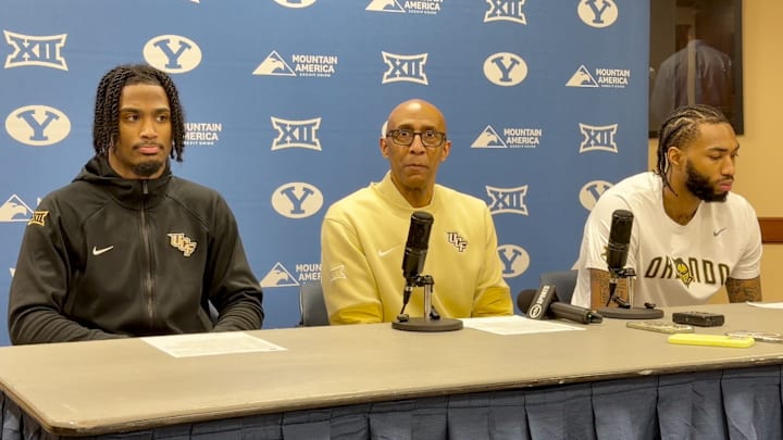 UCF Men's Basketball Postgame Presser vs. #19 BYU