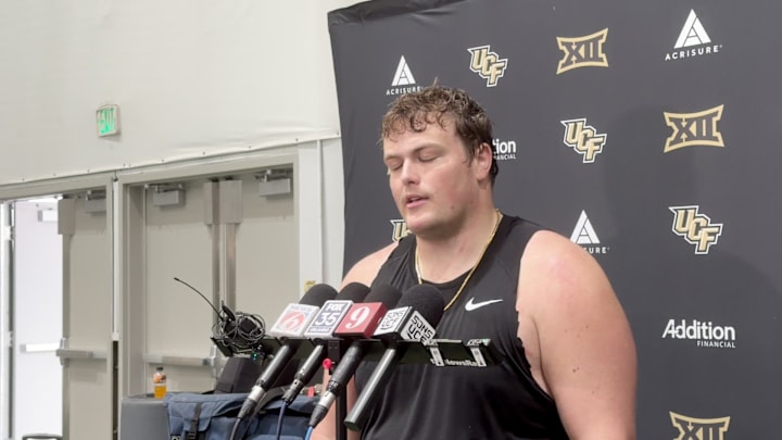 UCF Offensive Lineman Cooper Terpstra Talks Competition For Starting Center