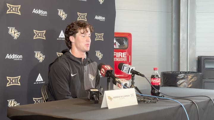 UCF Outfielder Andrew Williamson Talks West Virginia Series Win and Big 12 Success