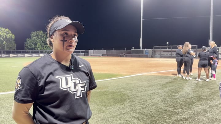 UCF Pitcher Tori Payne Postgame vs. North Florida
