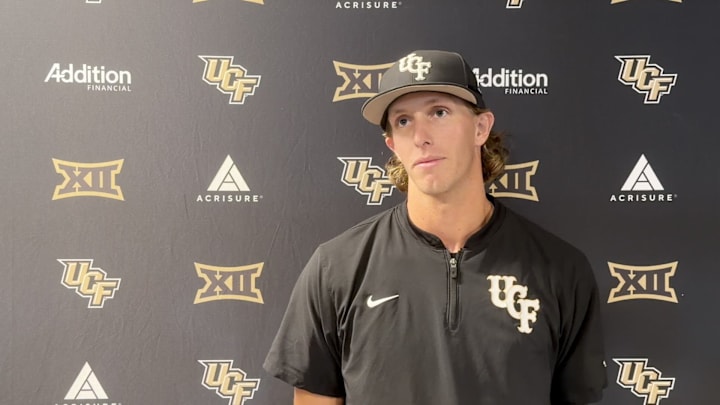 UCF Starting Pitcher Mateo Gray Postgame vs. Cincinnati, Game 1