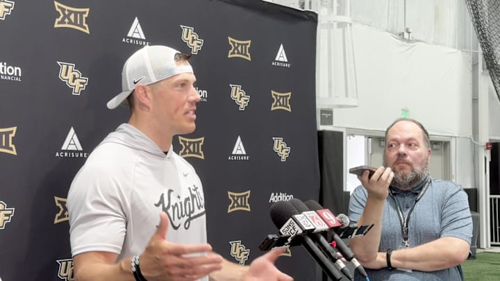 UCF Tight End Coach Discusses Transition From Coaching O-Line