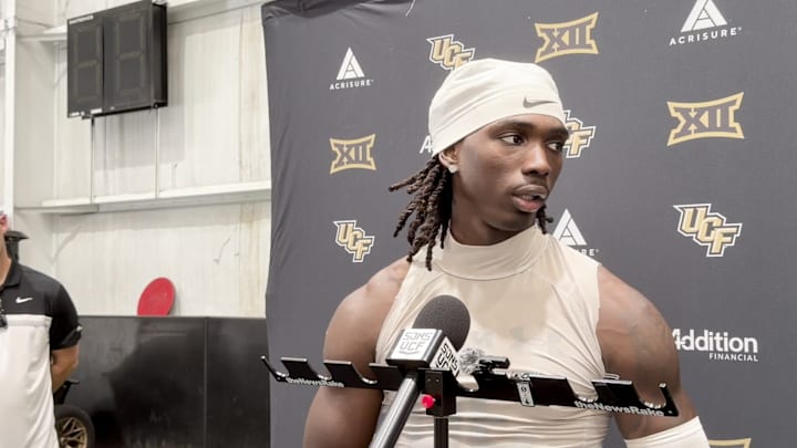 UCF Wide Receiver Discusses Upbringing And Teammate Bonds