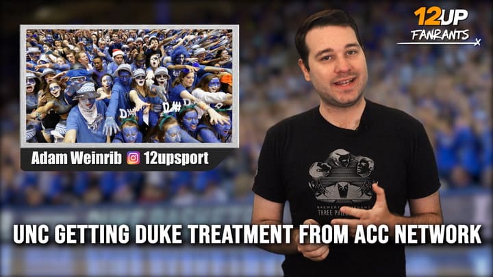 UNC Getting Duke Treatment From ACC