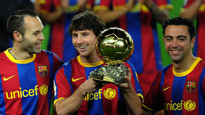Barcelona's Argentinian forward Lionel M