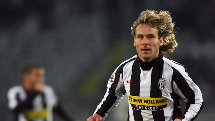 Juventus' Czech midfielder Pavel Nedved