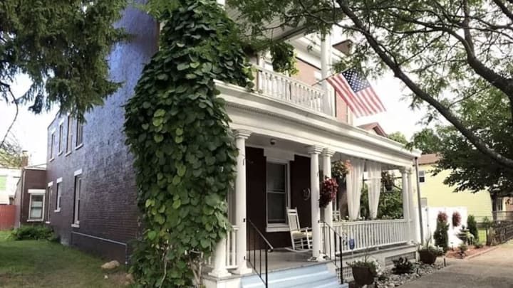 The Enslin Mansion in Troy, New York.