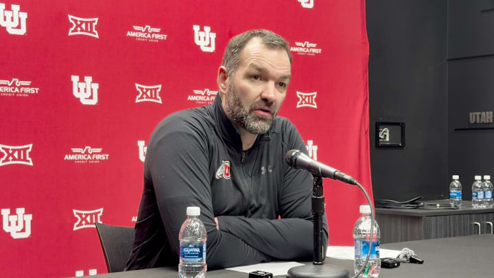 Utah Coach Alex Jensen Postgame vs UCF Utah Coach Alex Jensen Postgame vs UCF