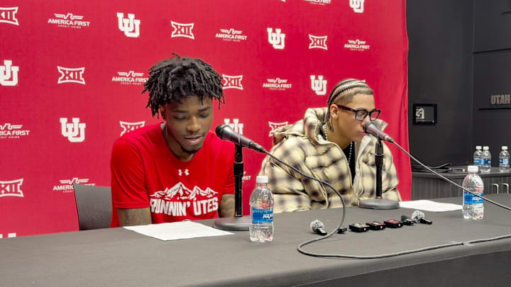 Utah Guards Don McHenry and Terrence Brown Postgame vs UCF Utah Guards Don McHenry and Terrence Brown Postgame vs UCF